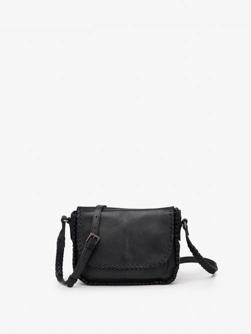 biba winona leather cross bag black sketchshop