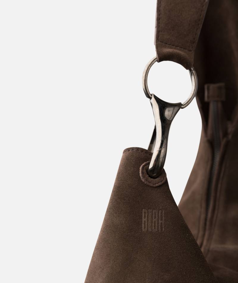 biba jackpot shoulder bag dark brown sketchshop