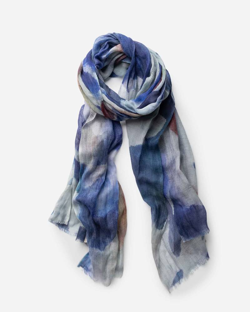 biba wool scarf blue sketchshop