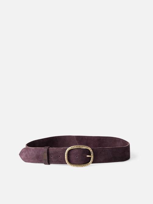 biba linwood leather belt burgundy sketchshop