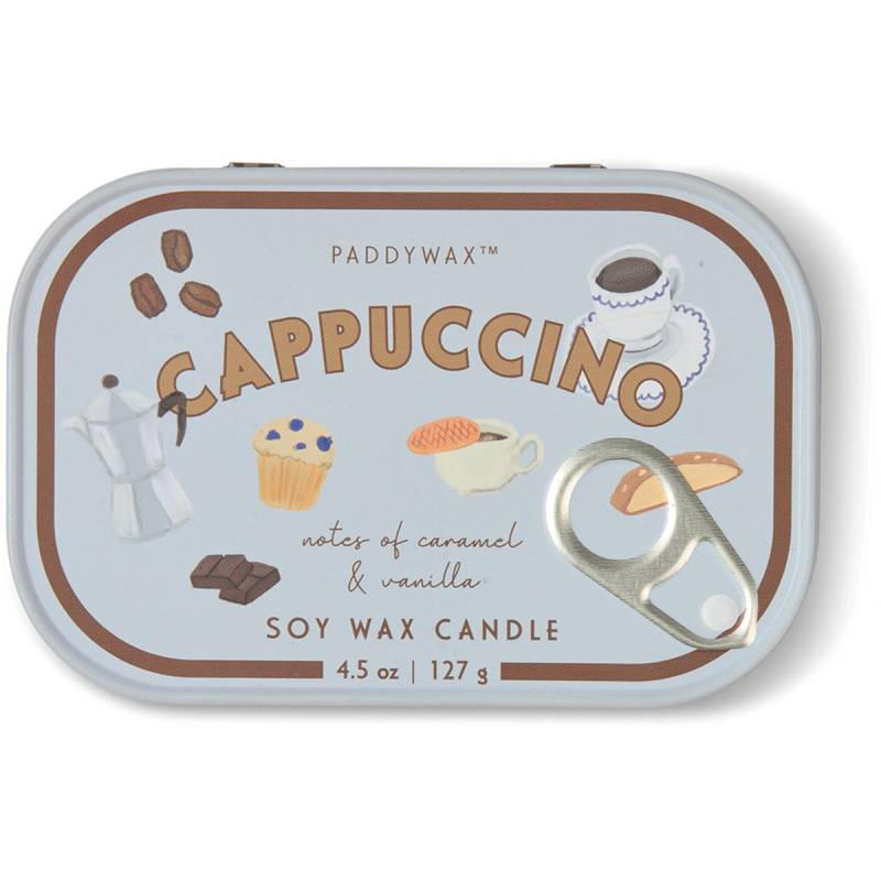 paddywax bistro tin candle cappuccino sketch shop