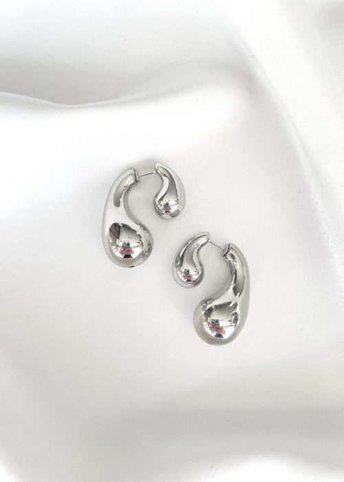 almynoma balance silver earrings sketchshop