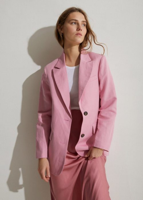 yerse inen suit coat pink sketchshop